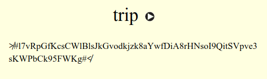 修改一些代码后,预览卡片,发现加密后的文字直接出现在了卡片上